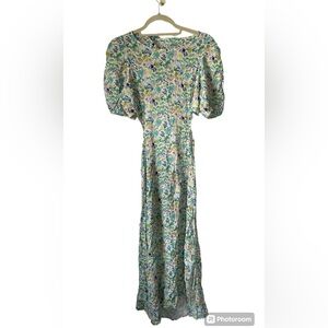 Size M Little Lies Open Back Floral Dress NWT